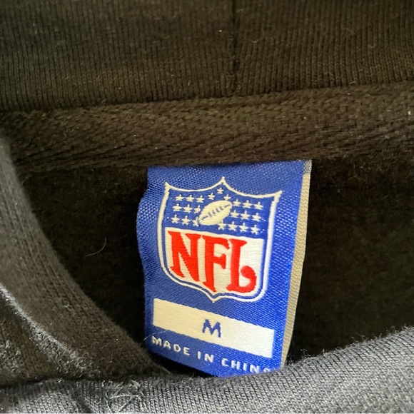 NWT NFL Houston Oilers Black Hoodie with Logo (medium) - Picture 5 of 8